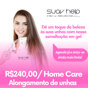 Manicure - Alongamento de Unhas Home Care *Mãos*